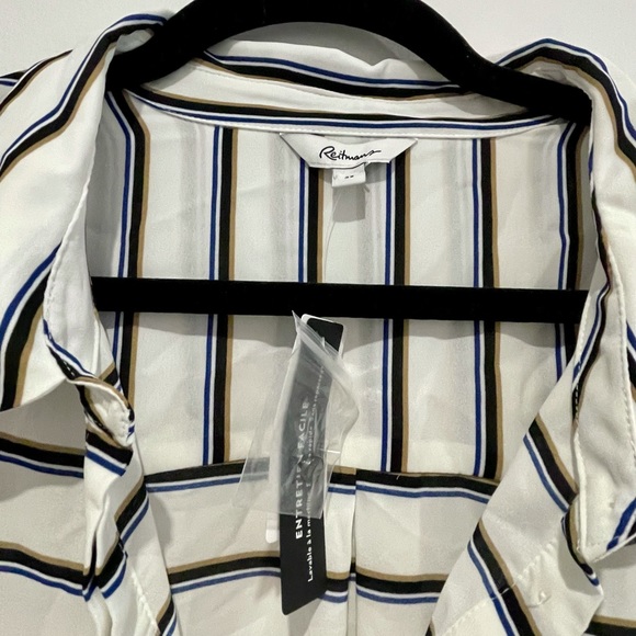 Reitmans Stripped Tunic Blouse - Picture 3 of 3